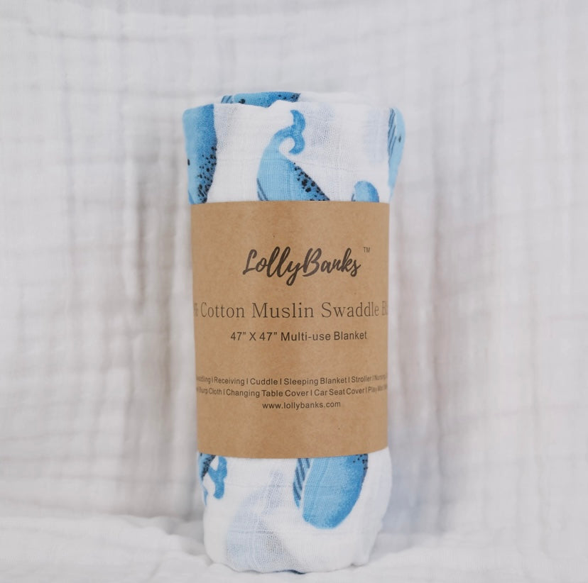 Whale swaddle