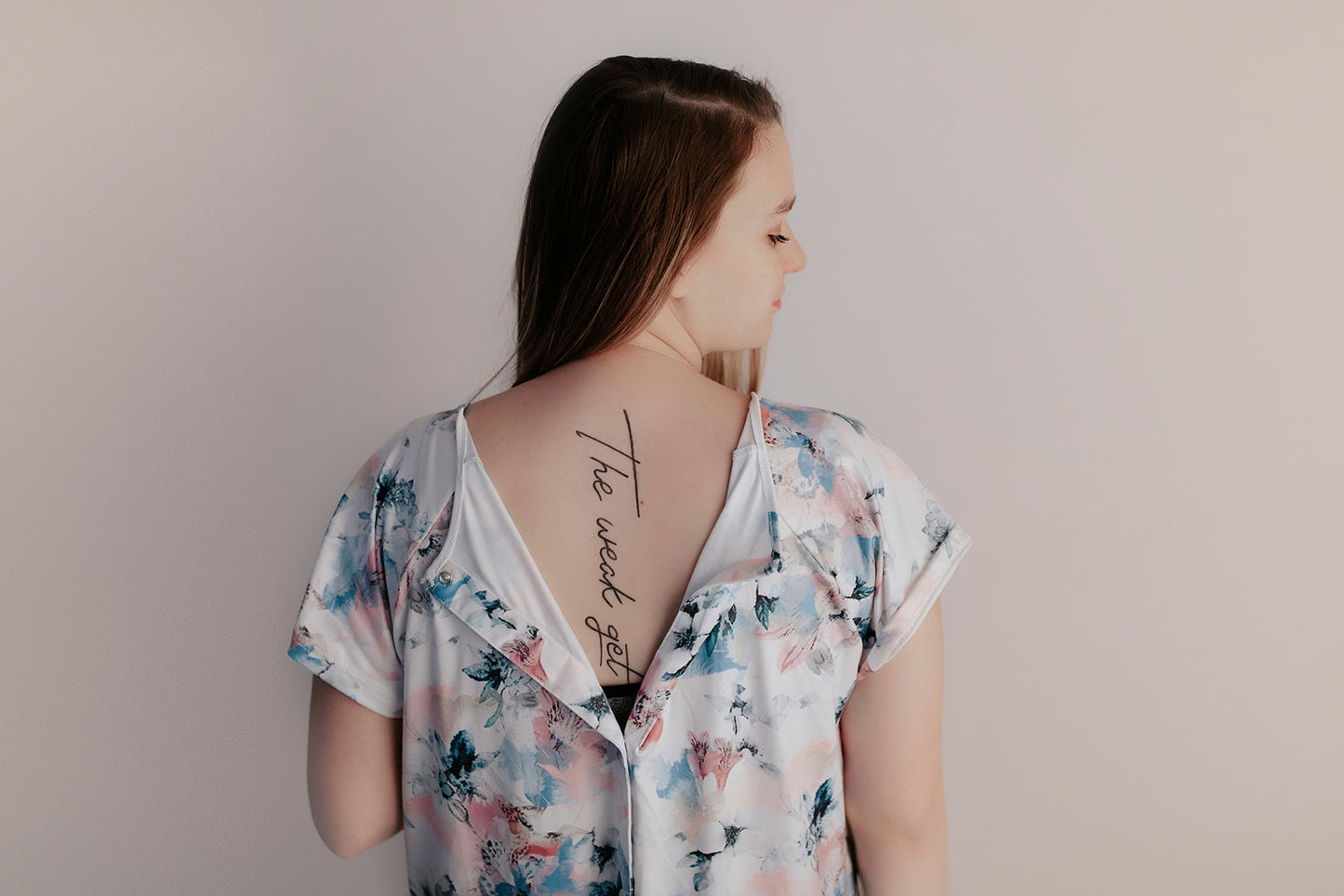 Watercolor Labor and Delivery/Nursing gown